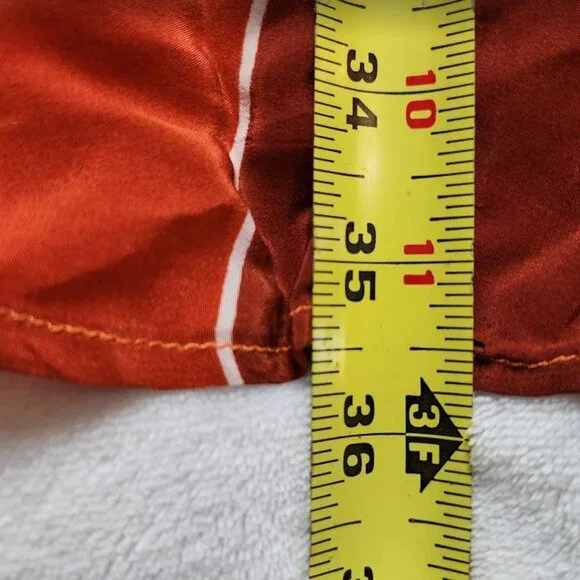 New M Farm Rio x Anthropologie Gradient stripes star halter maxi dress in orange